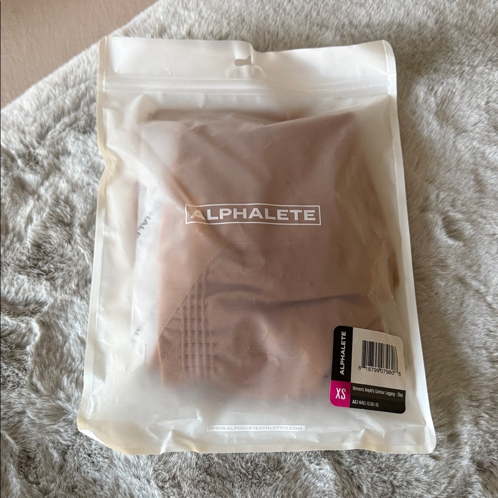 Alphalete Amplify Contour Leggings - Color: Clay